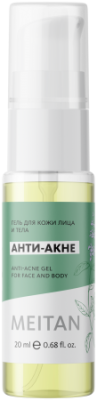  T-143 Анти-акне гель для кожи лица и тела.Мейтан