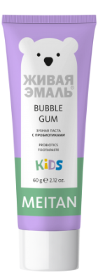 PP-78 Зубная паста для детей  с пробиотиками BUBBLE GUM.