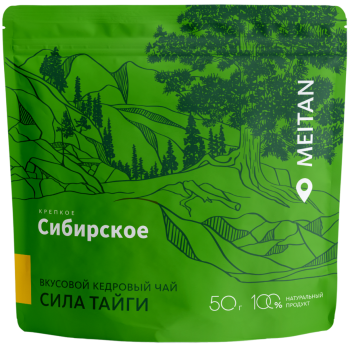 KS101 Вкусовой кедровый чай «Сила тайги»