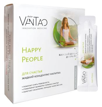  VT-62BOX Liquid Beverage Concentrate «Happy People» FOR HAPPINESS